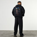 SHINTO GODS RONIN BLACK OVERSIZED HOODIE 6枚目の画像