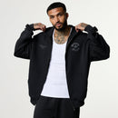 SHINTO GODS SCRIPT BLACK ZIP THROUGH HOODIE 2枚目の画像