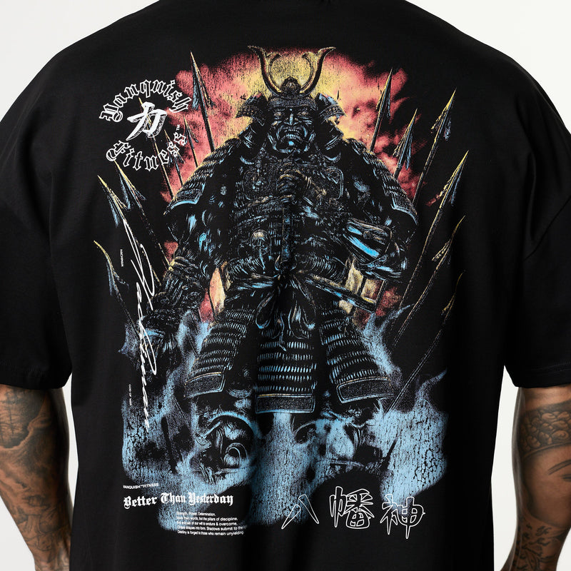 VANQUISH FITNESS Shinto Godsモデル 八幡 オーバーサイズ ボクシーTシャツ