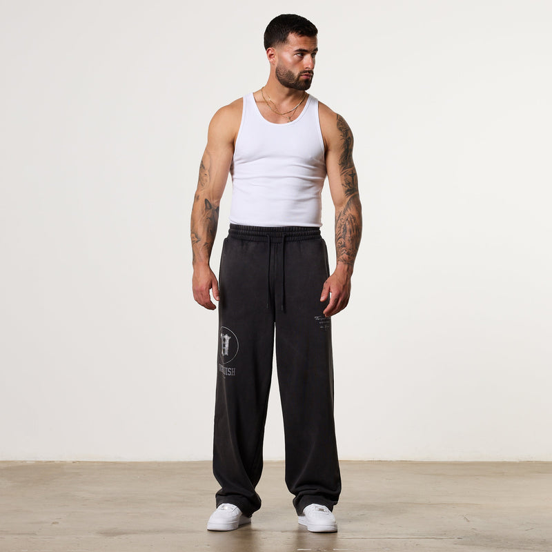 Vanquish Legacy Black Washed Straight Leg Sweatpants 3枚目の画像