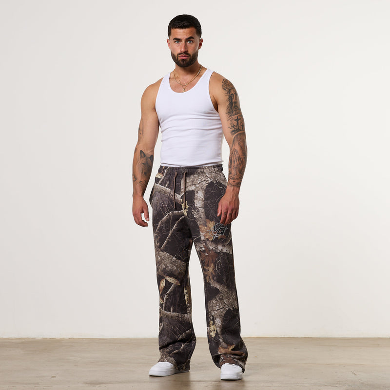 CAMO BLACK  STRAIGHT LEG SWEATPANTS 4枚目の画像