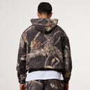 CAMO BLACK OVERSIZED FULL ZIP HOODIE 3枚目の画像