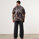 CAMO BLACK OVERSIZED BOXY T SHIRT 5枚目の画像