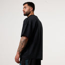 Vanquish Grunge Washed Black Oversized Boxy T Shirt 5枚目の画像