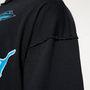 Vanquish Grunge Washed Black Oversized Boxy T Shirt 6枚目の画像