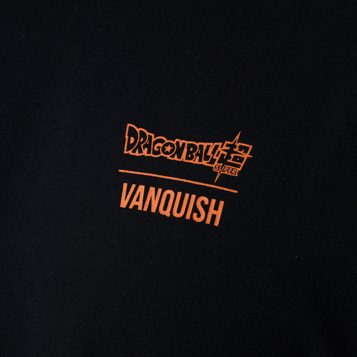 VANQUISH FITNESS DBSモデル 悟空ブラックTシャツ