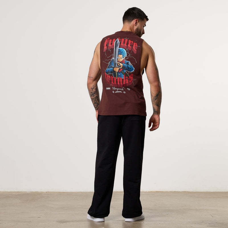 Vanquish DBS Trunks Brown Sleeveless T-Shirt 4枚目の画像