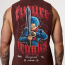 Vanquish DBS Trunks Brown Sleeveless T-Shirt 2枚目の画像