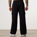 Essential BLACK BAGGY CARGO SWEATPANTS 2枚目の画像