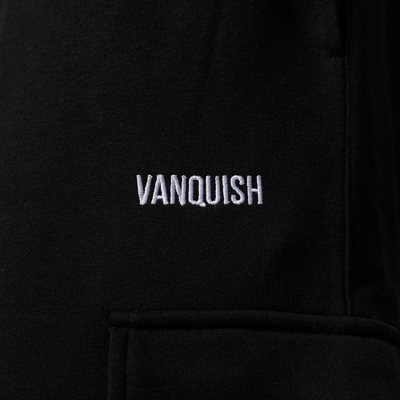 Essential BLACK BAGGY CARGO SWEATPANTS 3枚目の画像