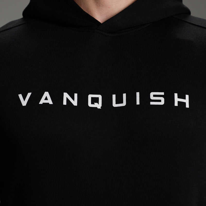VANQUISH FITNESS Originモデル ブラック プルオーバーフーディー