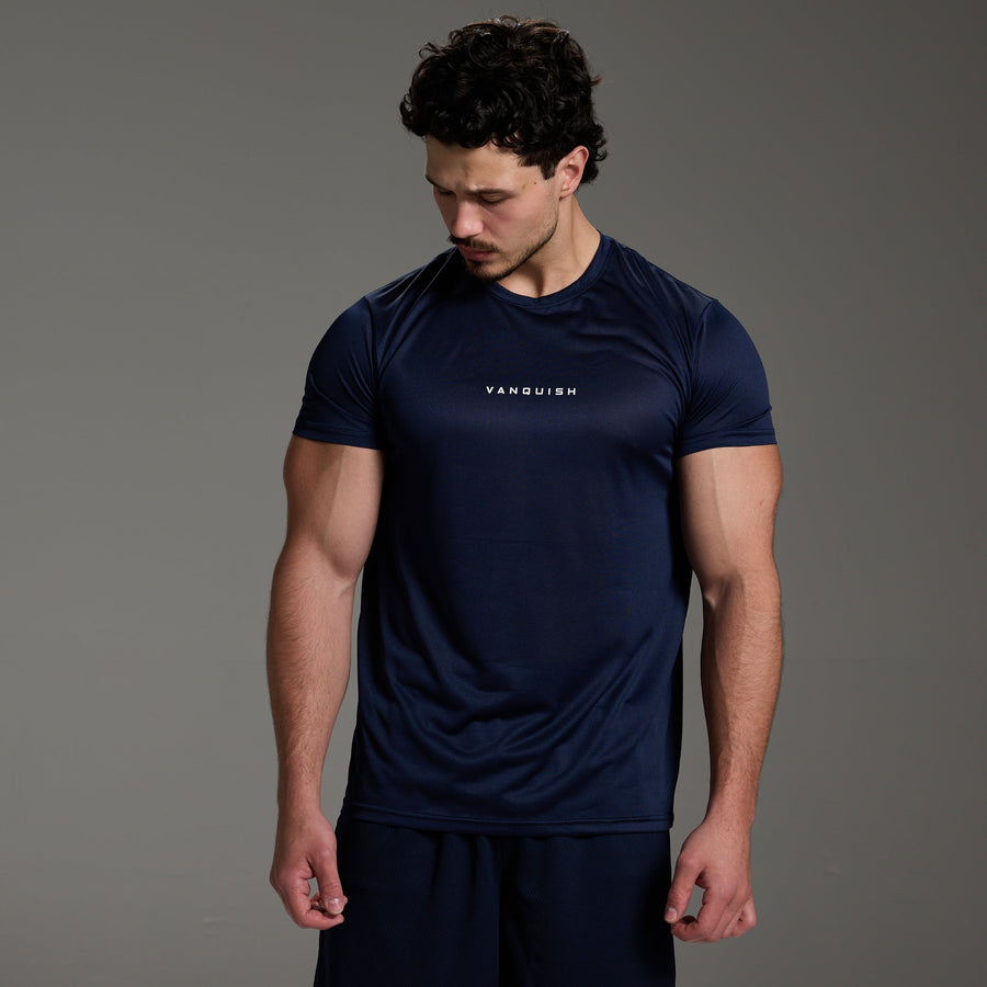 ORIGIN NAVY SLIM FIT PERFORMANCE T SHIRT 1枚目の画像