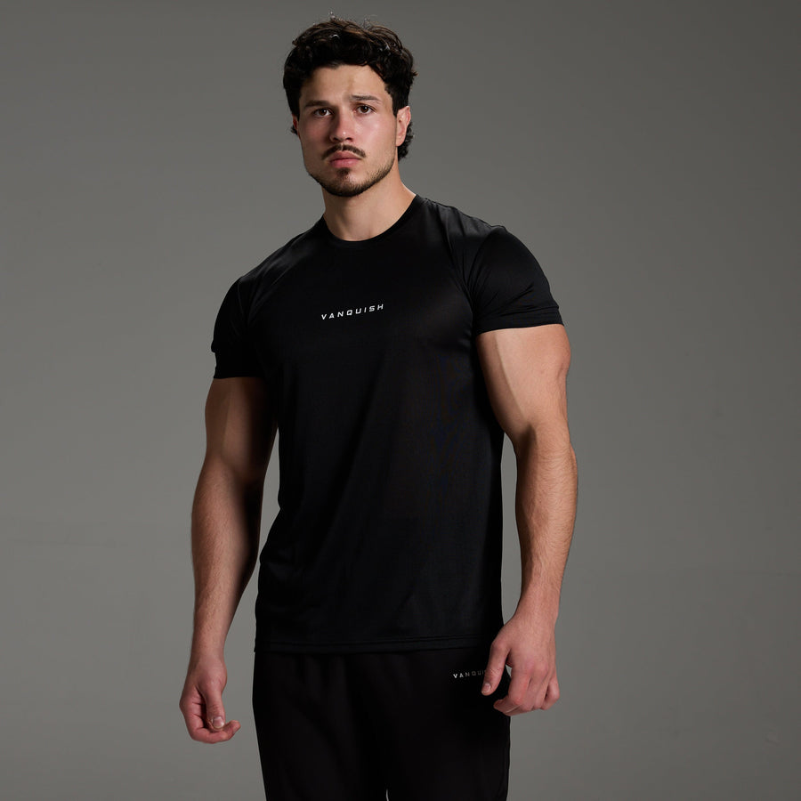 ORIGIN BLACK SLIM FIT PERFORMANCE T SHIRT 1枚目の画像