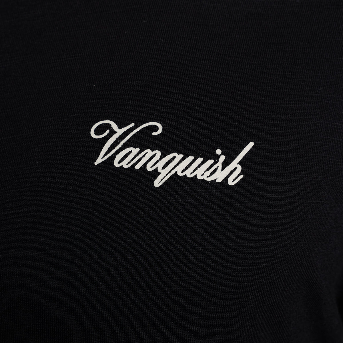 SLUB MINIMAL BLACK OVERSIZED T SHIRT 3枚目の画像
