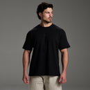 SLUB GYM BLACK OVERSIZED T SHIRT 2枚目の画像