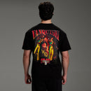 TEKKEN EDDY GORDO BLACK OVERSIZED T SHIRT 1枚目の画像