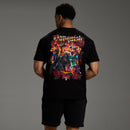 TEKKEN COLLAGE BLACK OVERSIZED T SHIRT 1枚目の画像