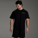 TEKKEN BLUR COLLAGE BLACK OVERSIZED T SHIRT 2枚目の画像