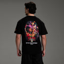TEKKEN BLUR COLLAGE BLACK OVERSIZED T SHIRT 6枚目の画像