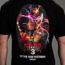 TEKKEN BLUR COLLAGE BLACK OVERSIZED T SHIRT 3枚目の画像