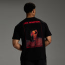 TEKKEN JIN  KAZAMA BLACK OVERSIZED T SHIRT 1枚目の画像