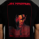 TEKKEN JIN  KAZAMA BLACK OVERSIZED T SHIRT 3枚目の画像