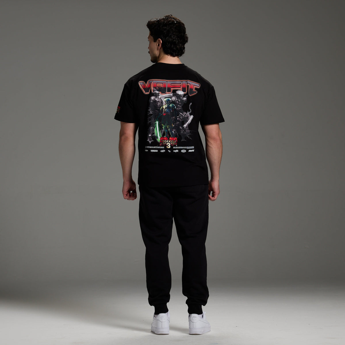 TEKKEN YOSHIMITSU BLACK OVERSIZED T SHIRT 6枚目の画像