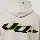 ACID OFF WHITE OVERSIZED HOODIE 3枚目の画像