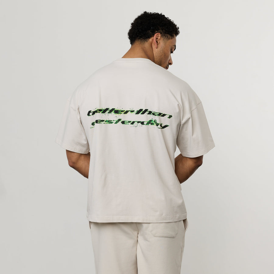 ACID OFF WHITE OVERSIZED T SHIRT 1枚目の画像