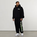 ACID BLACK OVERSIZED HOODIE 5枚目の画像