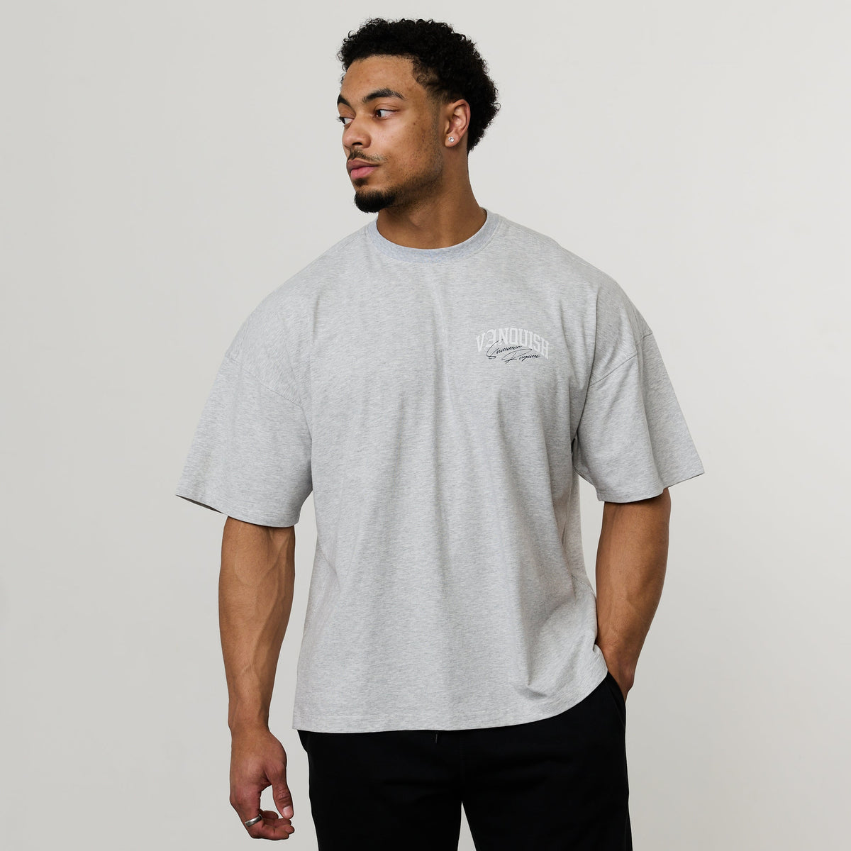 REGIME OATMARL OVERSIZED BOXY T SHIRT 2枚目の画像