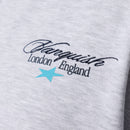 ACONITE GREY OVERSIZED FULL ZIP HOODIE 3枚目の画像