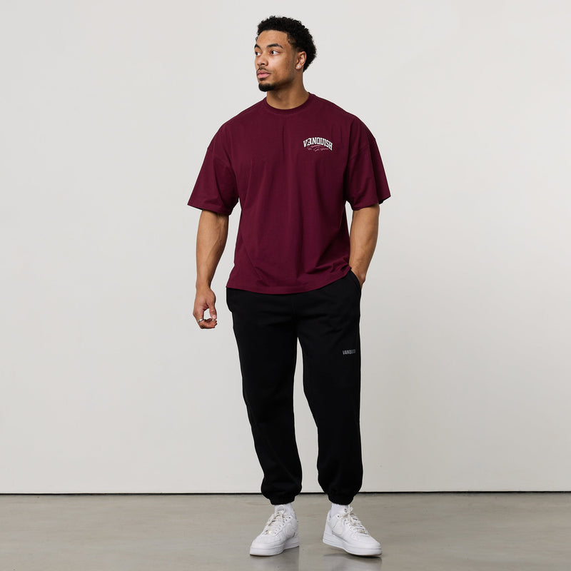 REGIME OXBLOOD OVERSIZED BOXY T SHIRT 5枚目の画像
