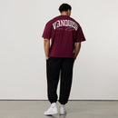 REGIME OXBLOOD OVERSIZED BOXY T SHIRT 4枚目の画像