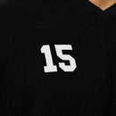 Vanquish Black Textured Soccer Jersey 3枚目の画像