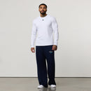 MONOGRAM RIB WHITE SLIM FIT LONG SLEEVE T SHIRT 4枚目の画像