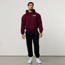 REGIME OXBLOOD OVERSIZED HOODIE 5枚目の画像