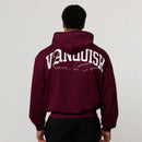 REGIME OXBLOOD OVERSIZED HOODIE 1枚目の画像