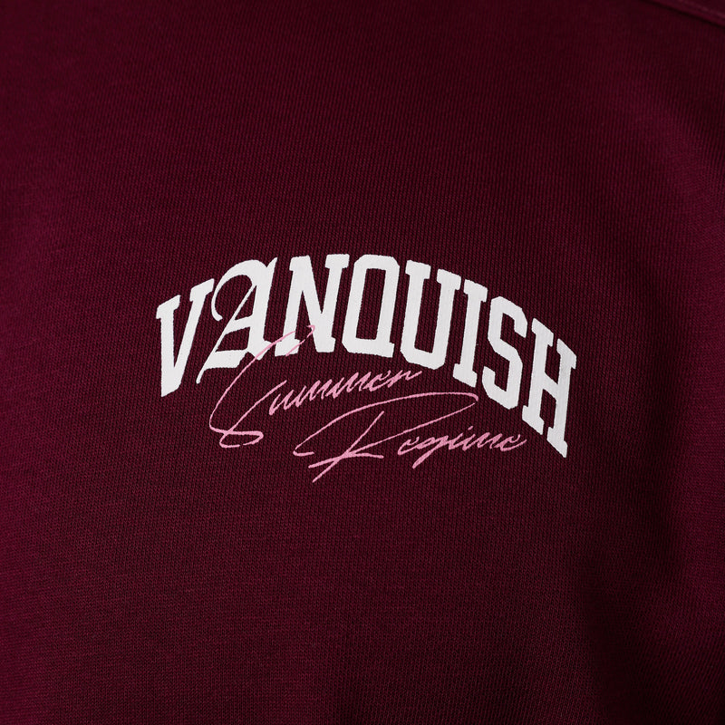 REGIME OXBLOOD OVERSIZED HOODIE 3枚目の画像