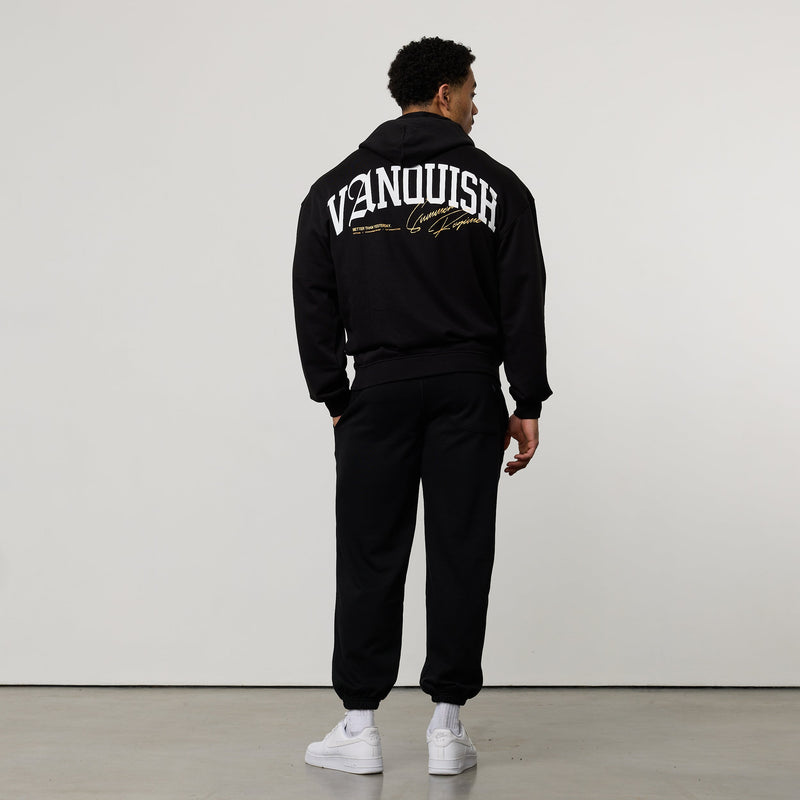 REGIME BLACK OVERSIZED HOODIE 6枚目の画像