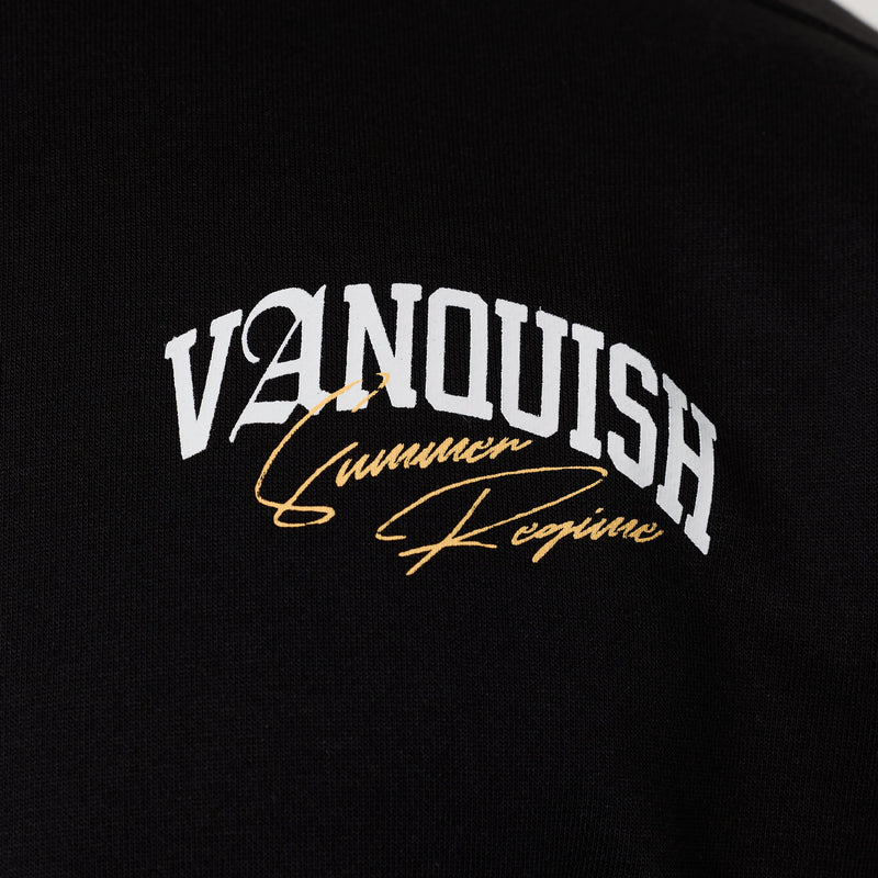 REGIME BLACK OVERSIZED HOODIE 3枚目の画像