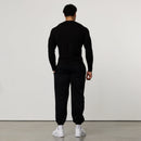 MONOGRAM RIB BLACK SLIM FIT LONG SLEEVE T SHIRT 5枚目の画像