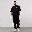 REVOLVE LIQUID METAL BLACK BOXY OVERSIZED T SHIRT 5枚目の画像