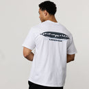 REVOLVE VORTEX WHITE BOXY OVERSIZED T SHIRT 1枚目の画像