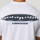 REVOLVE VORTEX WHITE BOXY OVERSIZED T SHIRT 3枚目の画像