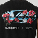 VQ x Shintaro Hibiscus Black Boxy Sleeveless T-Shirt 4枚目の画像