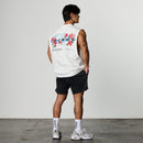 VQ x Shintaro Hibiscus White Boxy Sleeveless T-Shirt 6枚目の画像