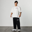 VQ x Shintaro Hibiscus White Boxy Oversized T-Shirt 5枚目の画像