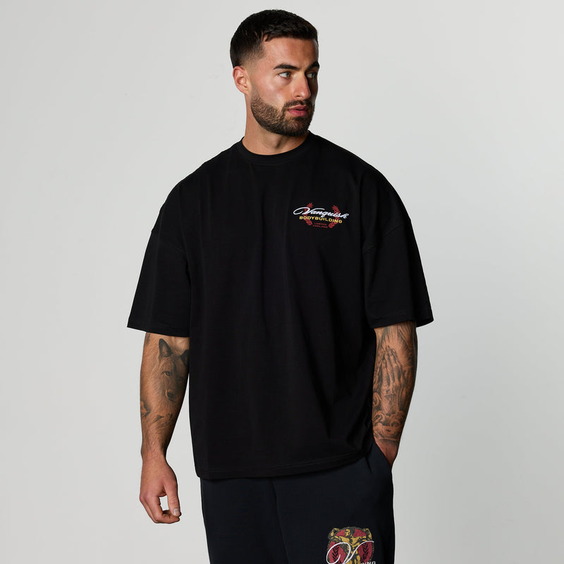 VANQUISH FITNESS Golden Boyモデル レイヴン ボクシー オーバーサイズ