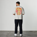 GOLDEN BOY ASH GREY BOXY OVERSIZED T SHIRT 6枚目の画像